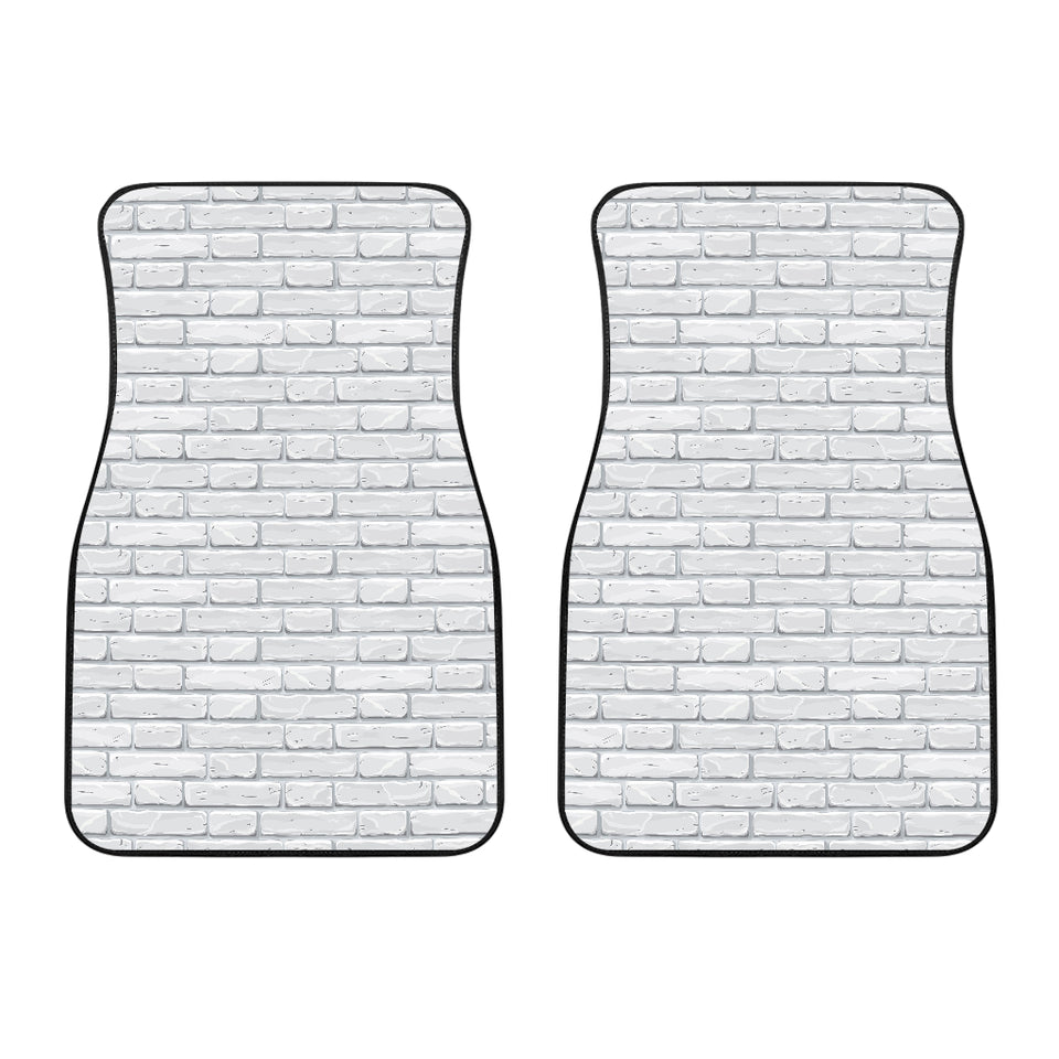 Brick Printed Pattern Print Design 05 Front Car Mats