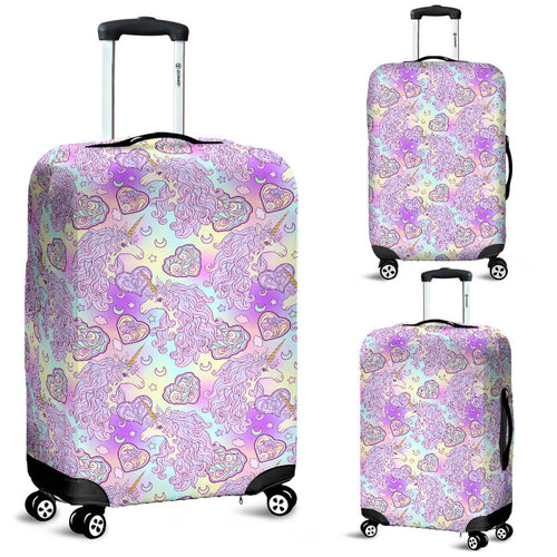 Unicorn Heart Pattern Luggage Covers