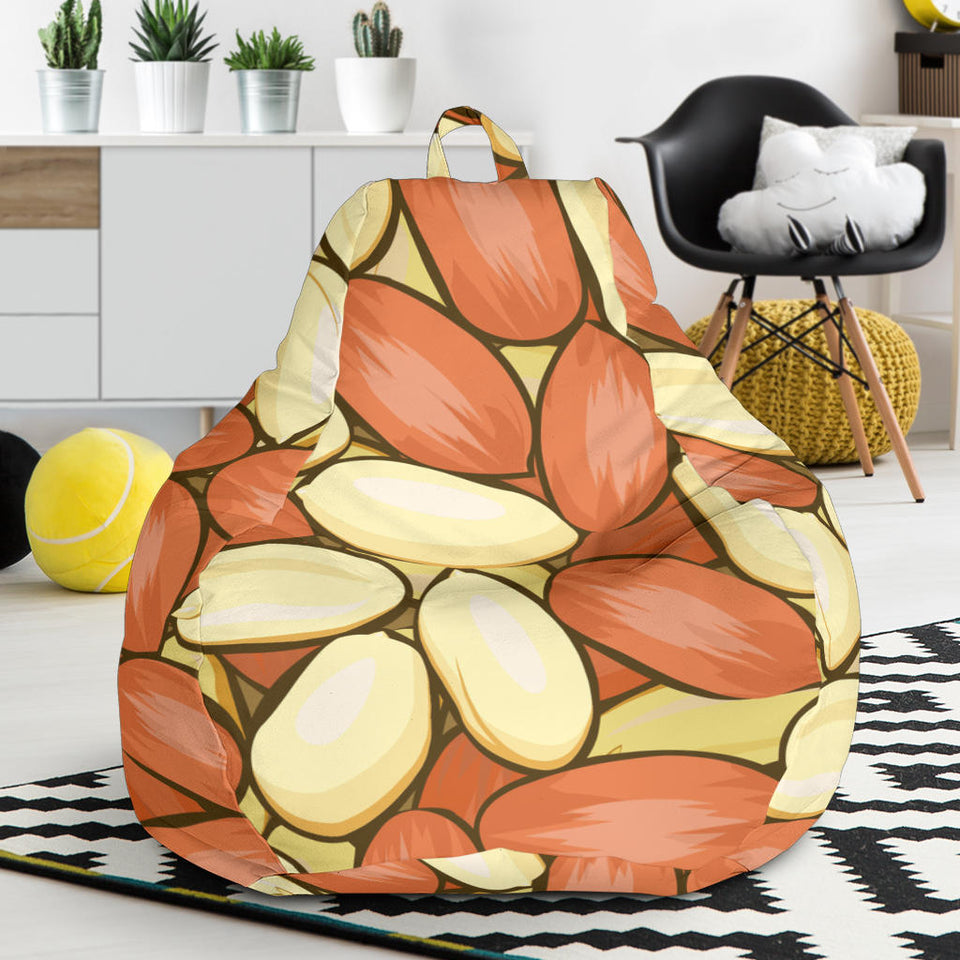 Peanut Pattern Background Bean Bag Cover