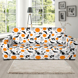 Halloween Pattern Sofa Slipcover
