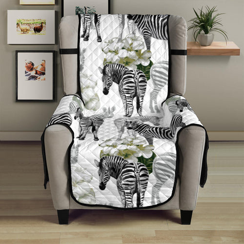 Zebra Pattern Chair Cover Protector