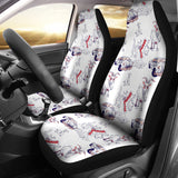 Goat Car Pattern Universal Fit Car Seat Covers