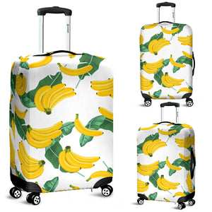 Banana and Leaf Pattern Luggage Covers