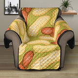 Peanut Pattern Theme Recliner Cover Protector