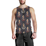 Seahorse Pattern Men Tank Top