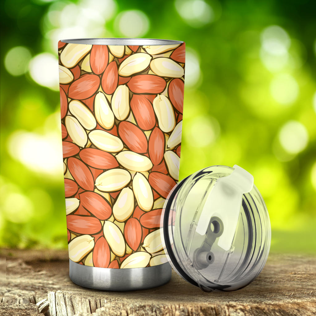 Peanut Pattern Background Tumbler