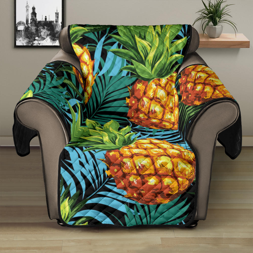 Pineapple Pattern Recliner Cover Protector
