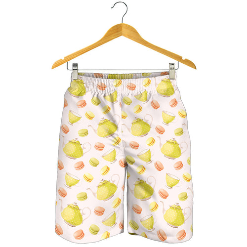 Tea pots Pattern Print Design 03 Men Shorts
