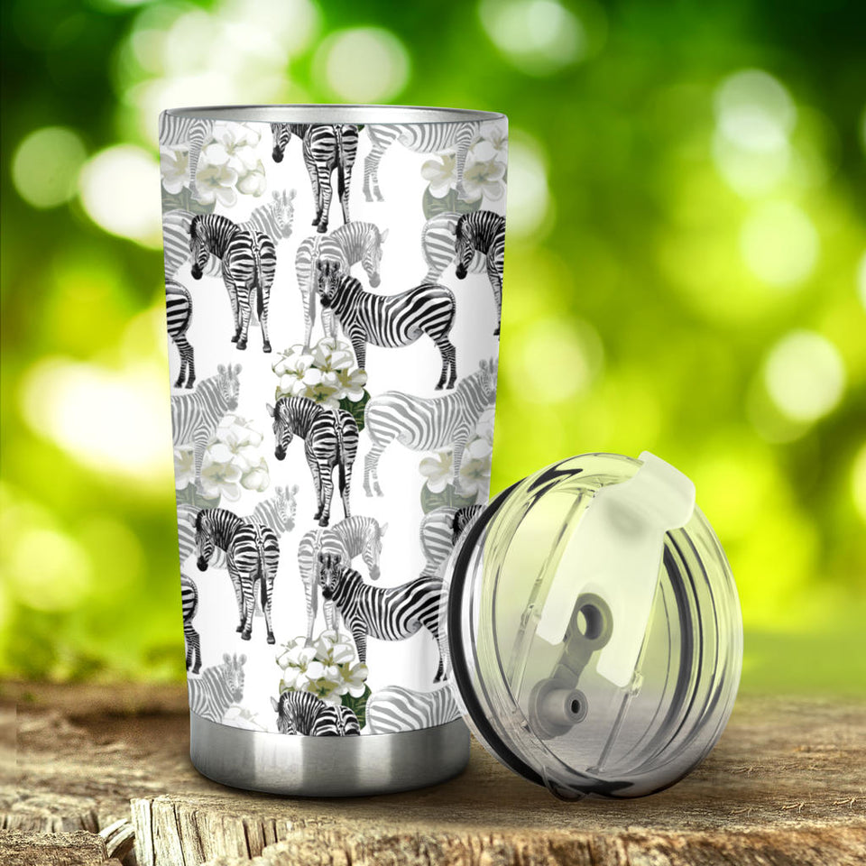 Zebra Pattern Tumbler