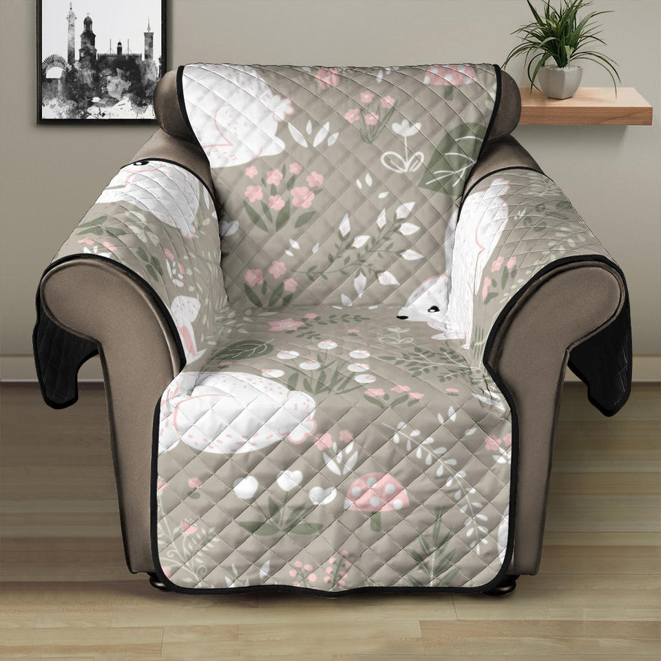 Cute Rabbit Pattern Recliner Cover Protector