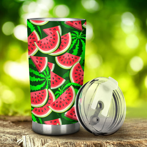 Watermelon Pattern Theme Tumbler