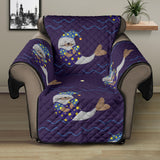 Sleeping Sea Lion Pattern Recliner Cover Protector