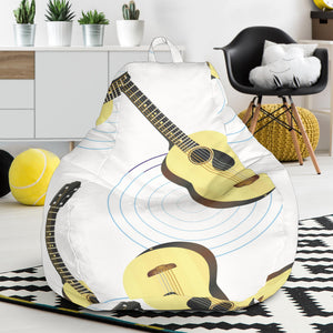 Classic Guitar Pattern Bean Bag Cover