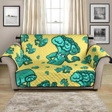 Cute Broccoli Pattern Loveseat Couch Cover Protector