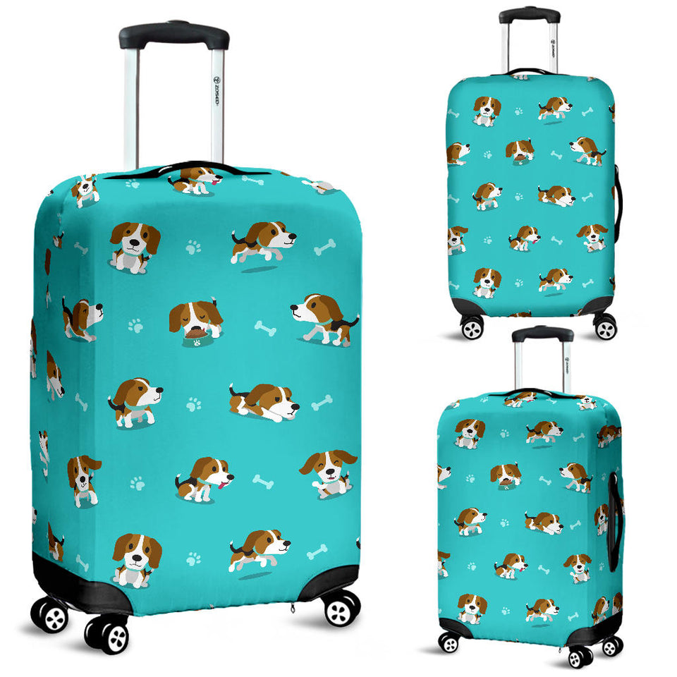 Cute Beagle Pattern Luggage Covers