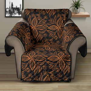 Cocoa Pattern Recliner Cover Protector