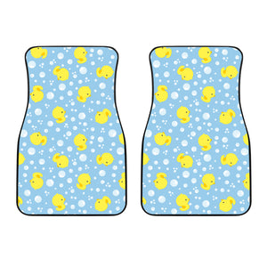 Duck Toy Pattern Print Design 02 Front Car Mats