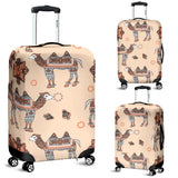 Camel Tribal Pattern Luggage Covers