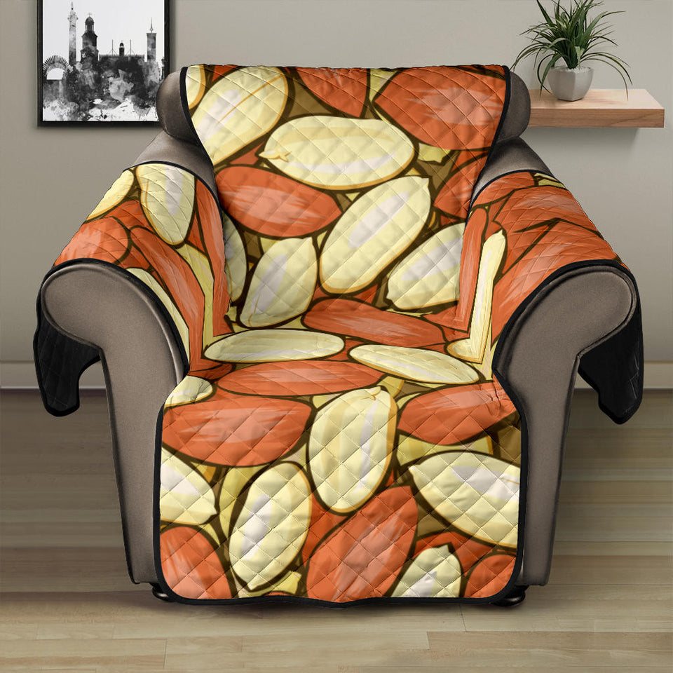 Peanut Pattern Background Recliner Cover Protector