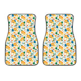 Lion Pattern Print Design 02 Front Car Mats