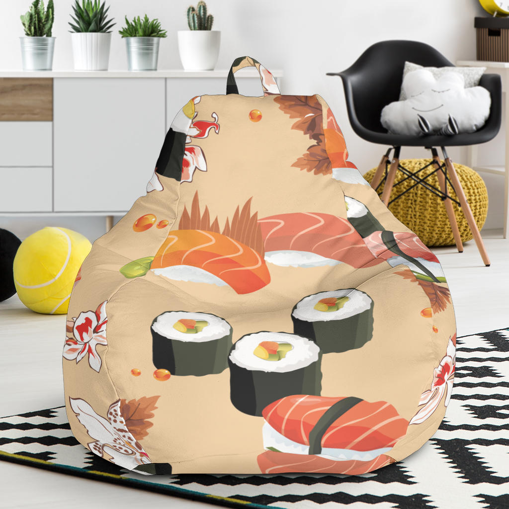 Sushi Pattern Bean Bag Cover