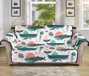 Whale Jelly Fish Pattern  Sofa Cover Protector