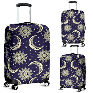 Moon Tribal Pattern Luggage Covers