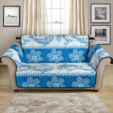 Dolphin Tribal Pattern Loveseat Couch Cover Protector