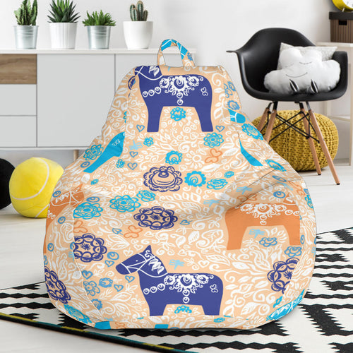 Cute Horse Pattern Bean Bag Cover