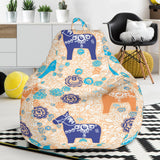 Cute Horse Pattern Bean Bag Cover