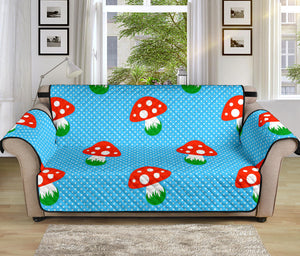 Mushroom Pokkadot Pattern Sofa Cover Protector