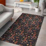 Octopus Pattern Area Rug