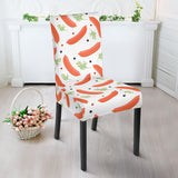 Sausage Pattern Print Design 03 Dining Chair Slipcover