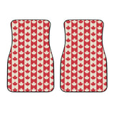 Canada Pattern Print Design 03 Front Car Mats