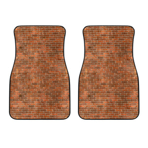 Brick Printed Pattern Print Design 04 Front Car Mats