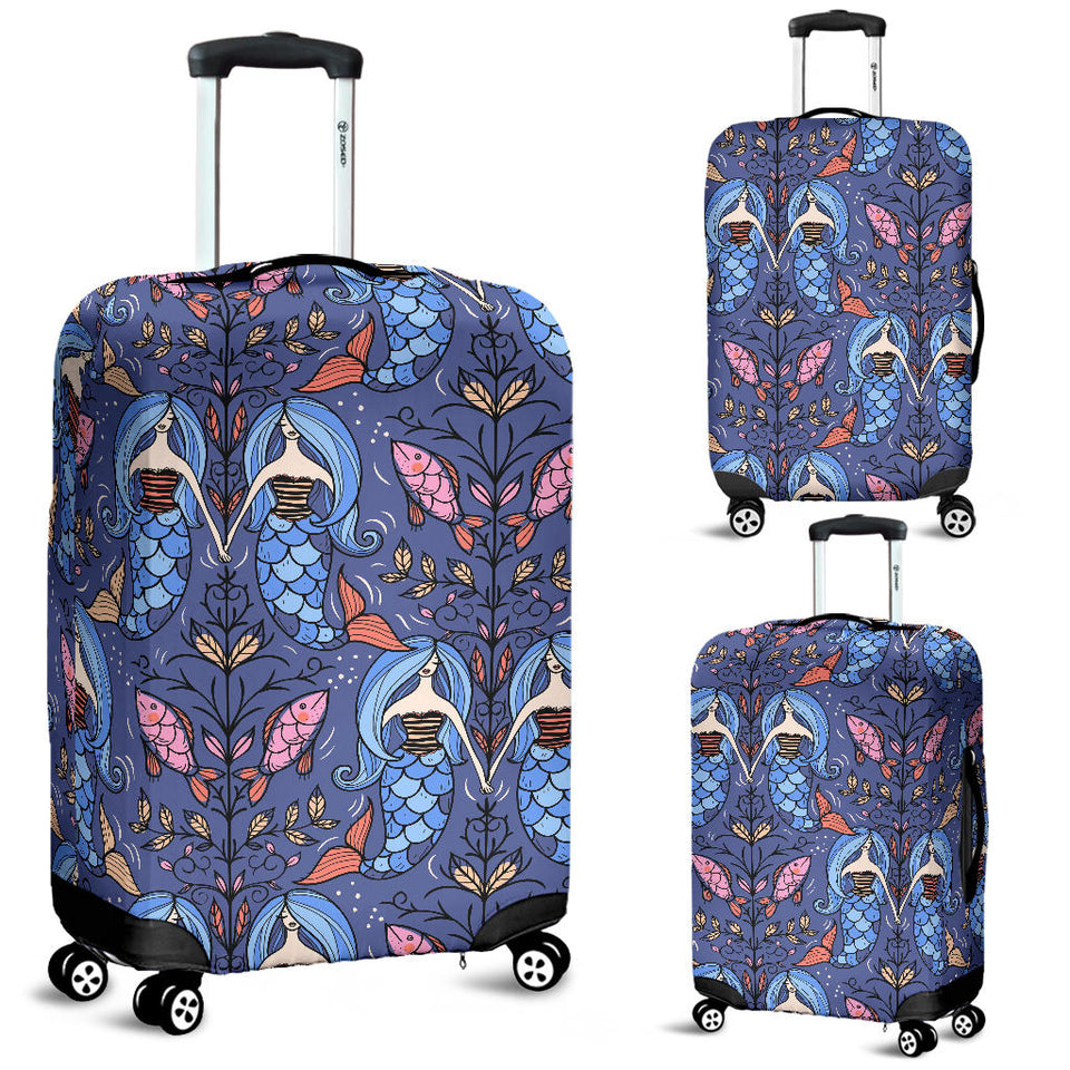 Mermaid Pattern  Luggage Covers