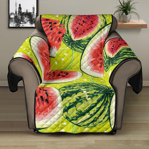 Watermelon Theme Pattern Recliner Cover Protector