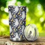 Sloth Astronaut Pattern Tumbler