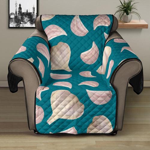 Garlic Pattern Background Recliner Cover Protector