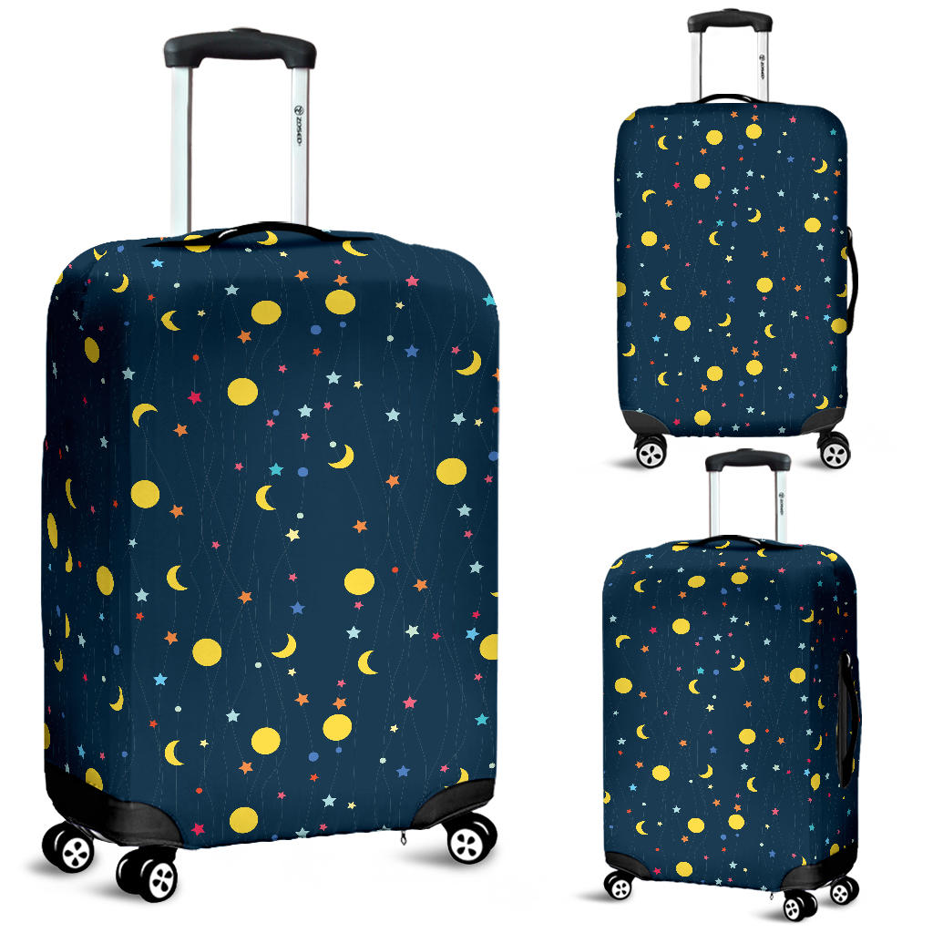 Moon Star Pattern Luggage Covers