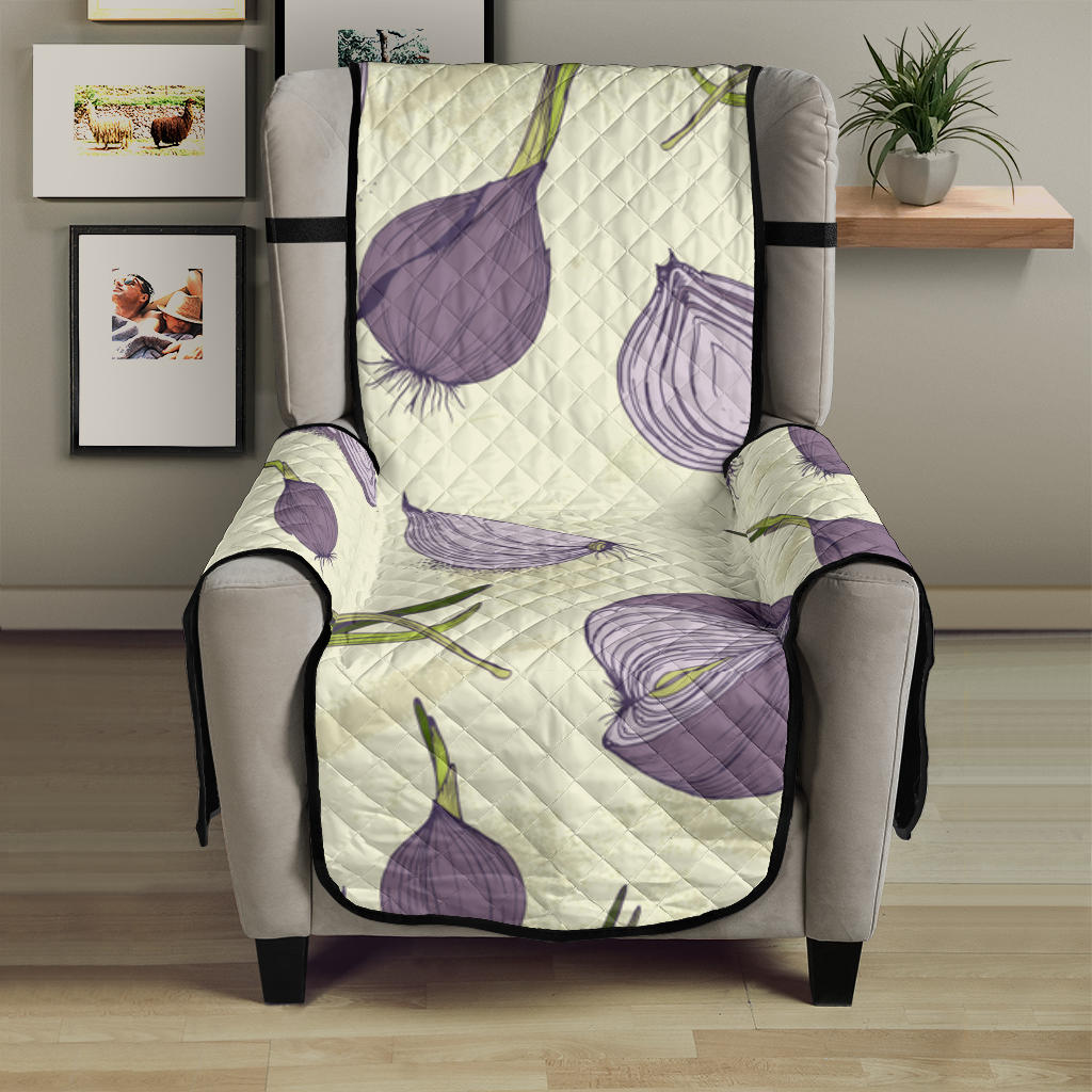 Onion Pattern Set Chair Cover Protector