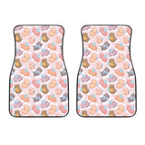 Pig Pattern Print Design 02 Front Car Mats