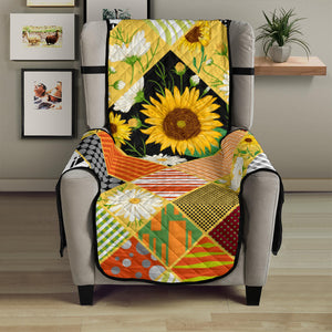 Sunflower Pattern Chair Cover Protector