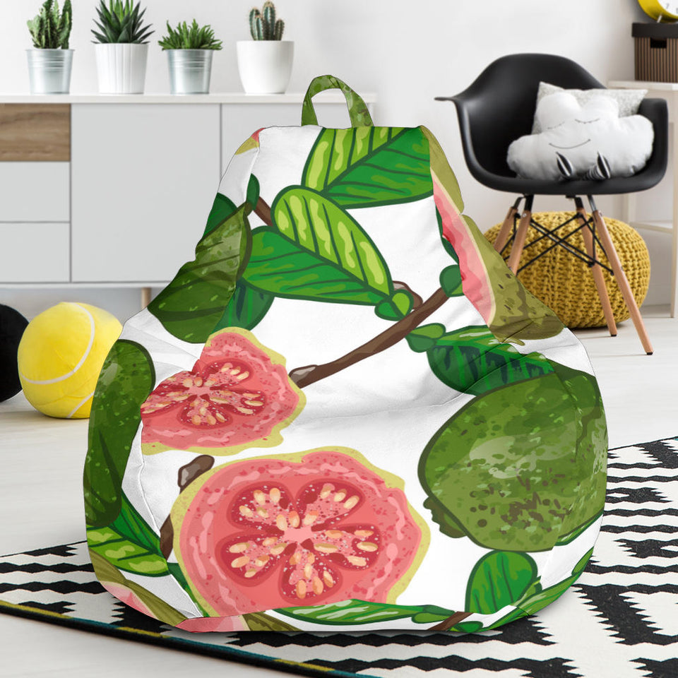 Guava Leaves Pattern Bean Bag Cover