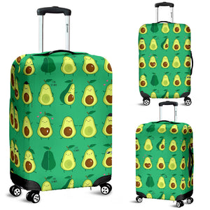 Cute Avocado Pattern Luggage Covers