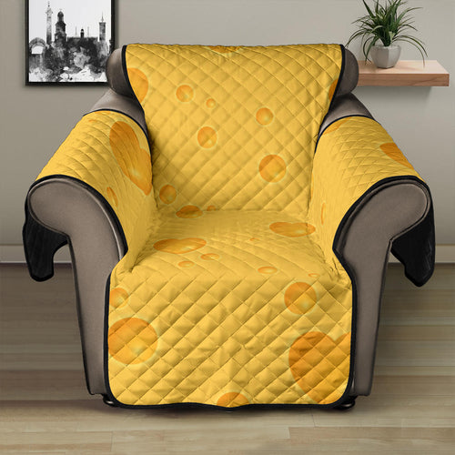 Cheese Heart Texture Pattern Recliner Cover Protector