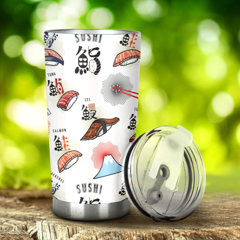 Sushi Japanese Pattern Tumbler