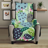 Cactus Pattern Background Chair Cover Protector