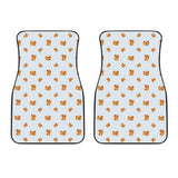 Pancake Pattern Print Design 03 Front Car Mats