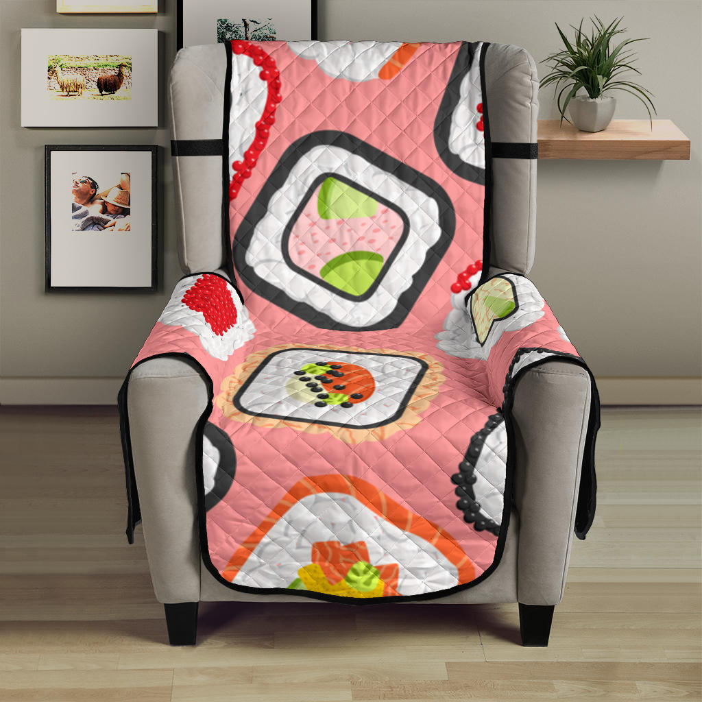 Sushi Roll Pattern Chair Cover Protector